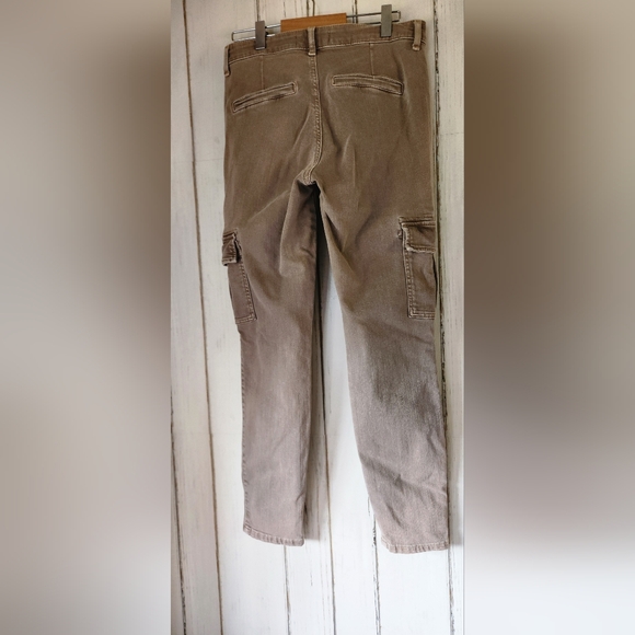 Guess Cargo jeans Tan color sz 27 - Picture 8 of 16